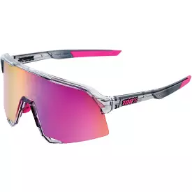 100% S3 Cycling Sunglasses - Polished Translucent Grey