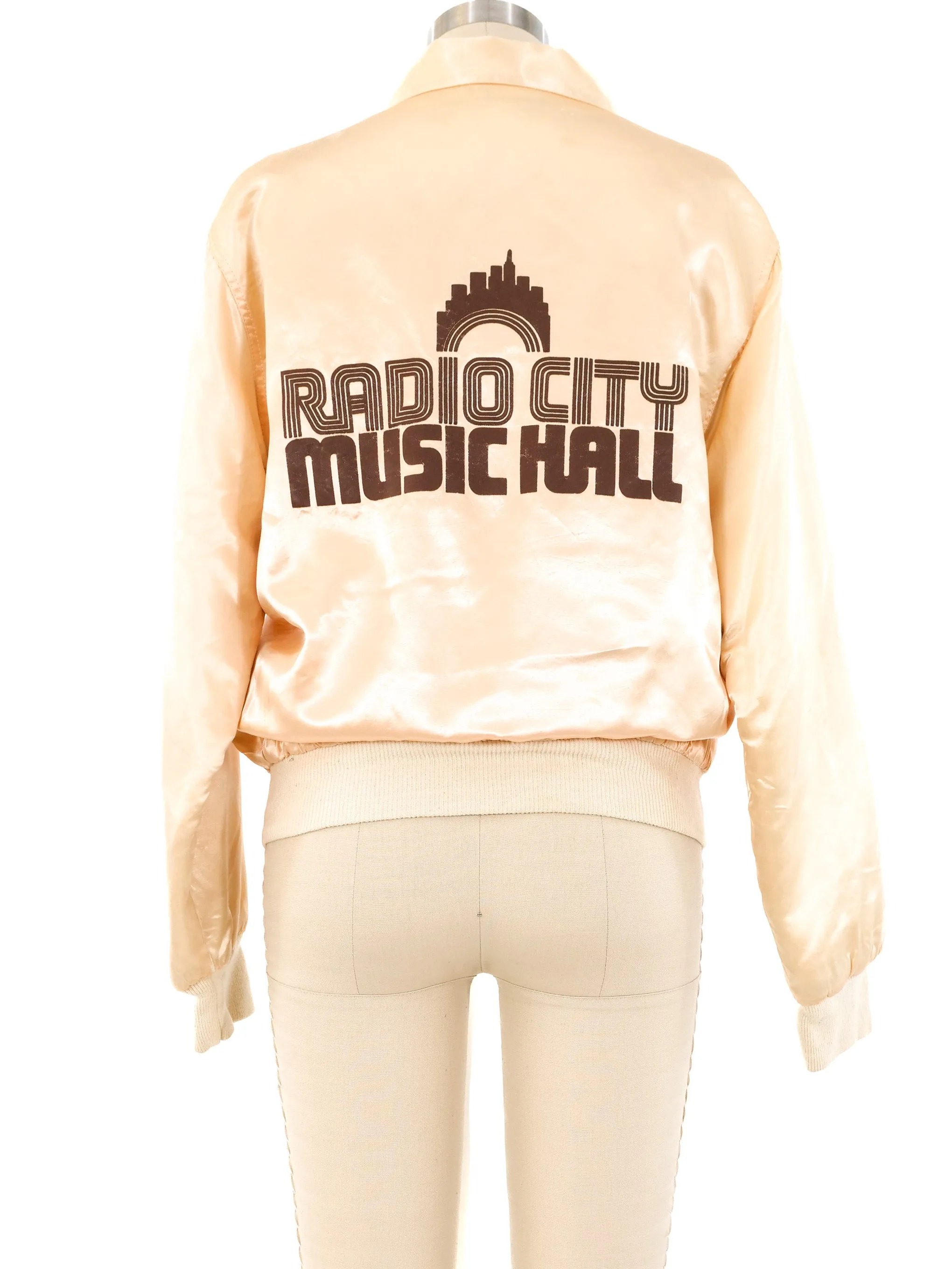 1970's Radio City Music Hall Satin Souvenir Jacket