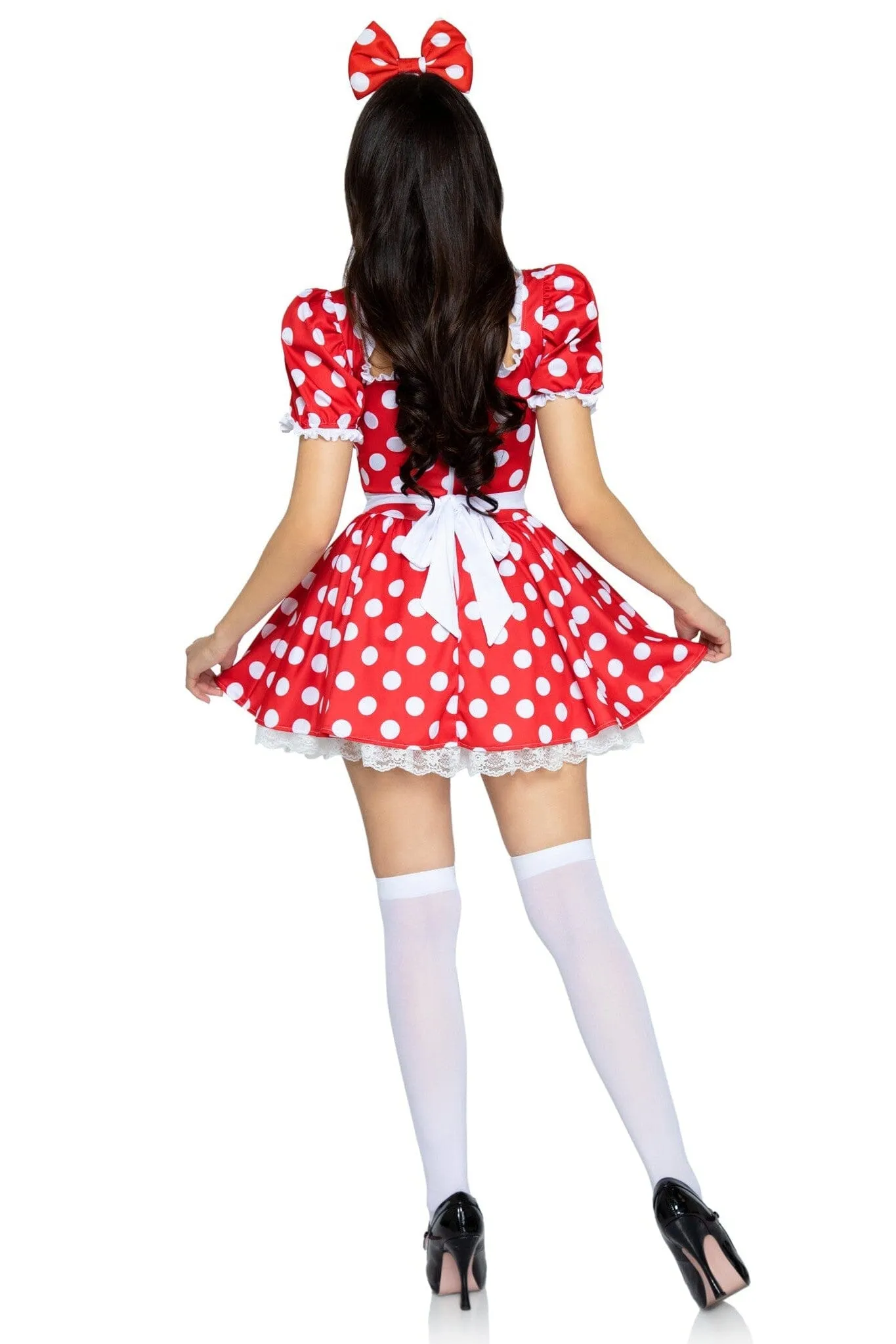 2PC. Polka dot dress