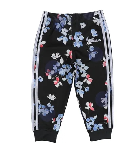 Adidas Girls Floral Athletic Track Pants, TW2