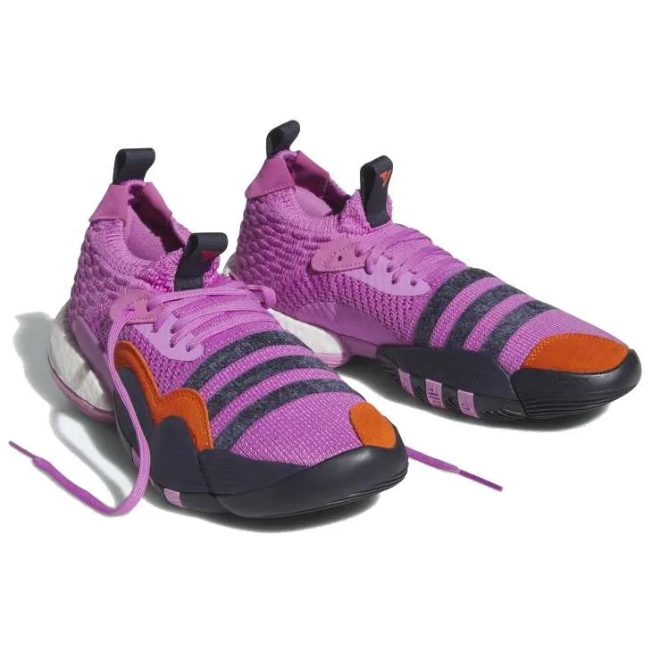 adidas Men’s Trae Young 2.0 Basketball Shoes – Pulse Lilac / Shadow Navy / Impact Orange