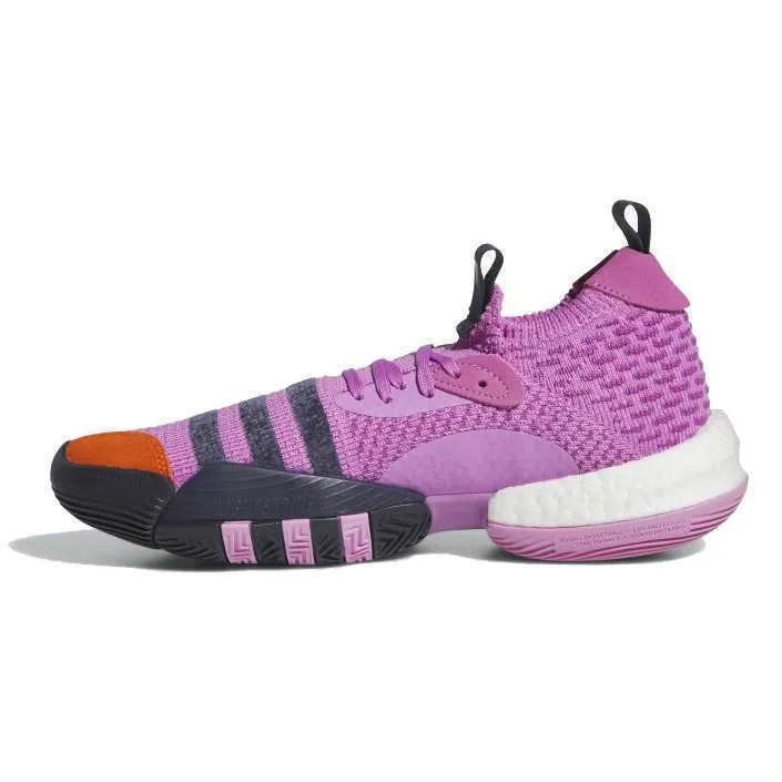 adidas Men’s Trae Young 2.0 Basketball Shoes – Pulse Lilac / Shadow Navy / Impact Orange