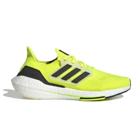 adidas Men’s Ultraboost 22  Running Shoes – Solar Yellow/Black/Cloud White