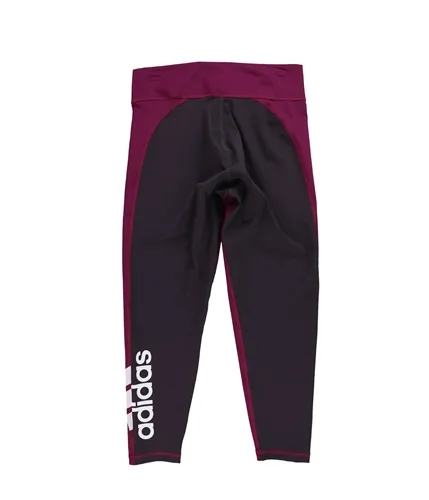 Adidas Womens Colorblock Compression Athletic Pants