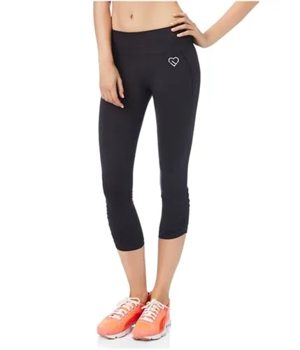 Aeropostale Womens Active Crop Compression Athletic Pants