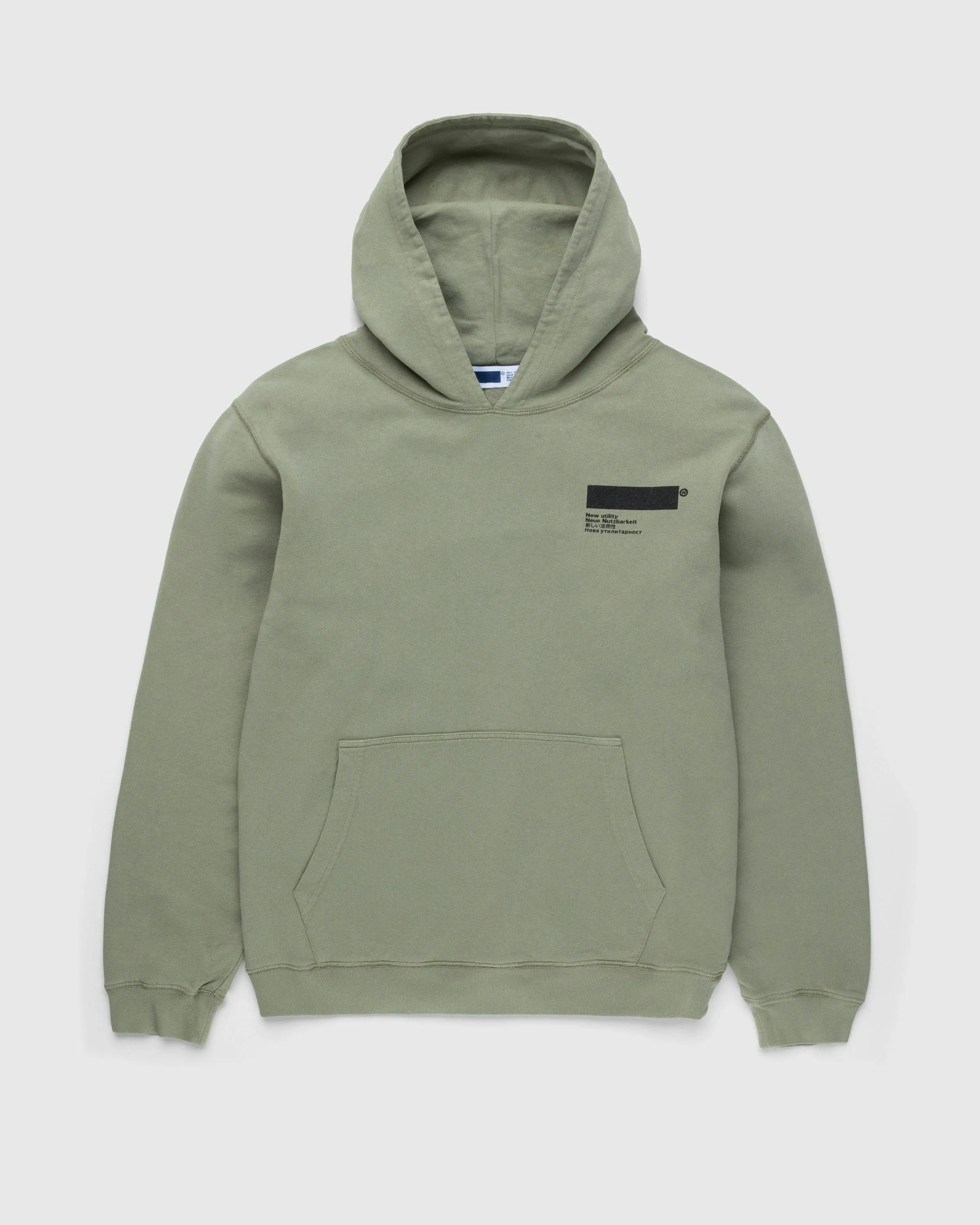 AFFXWRKS – Standardized Hoodie Olive | Highsnobiety Shop