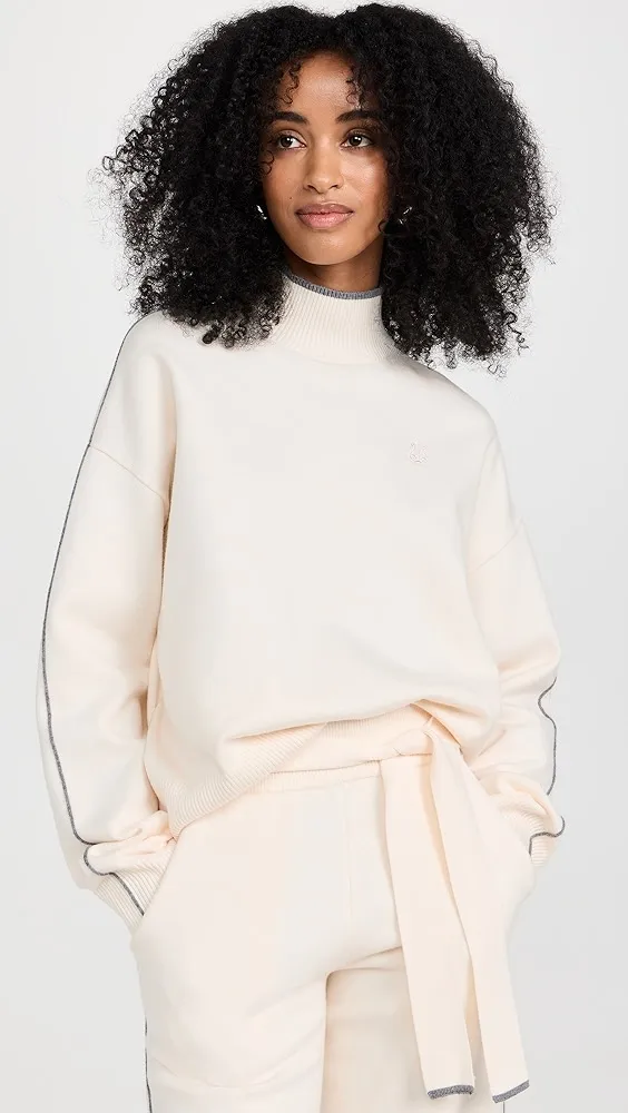 ALALA   Framed Knit Mock Neck 