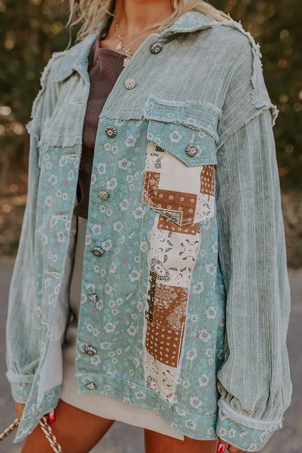 Autumn Charm Floral Jacket