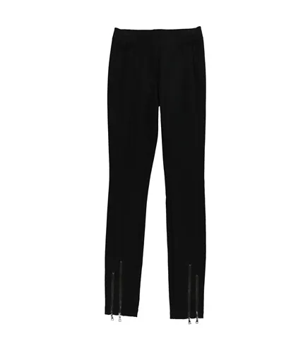 Bar Iii Womens Zipper-Hem Casual Lounge Pants