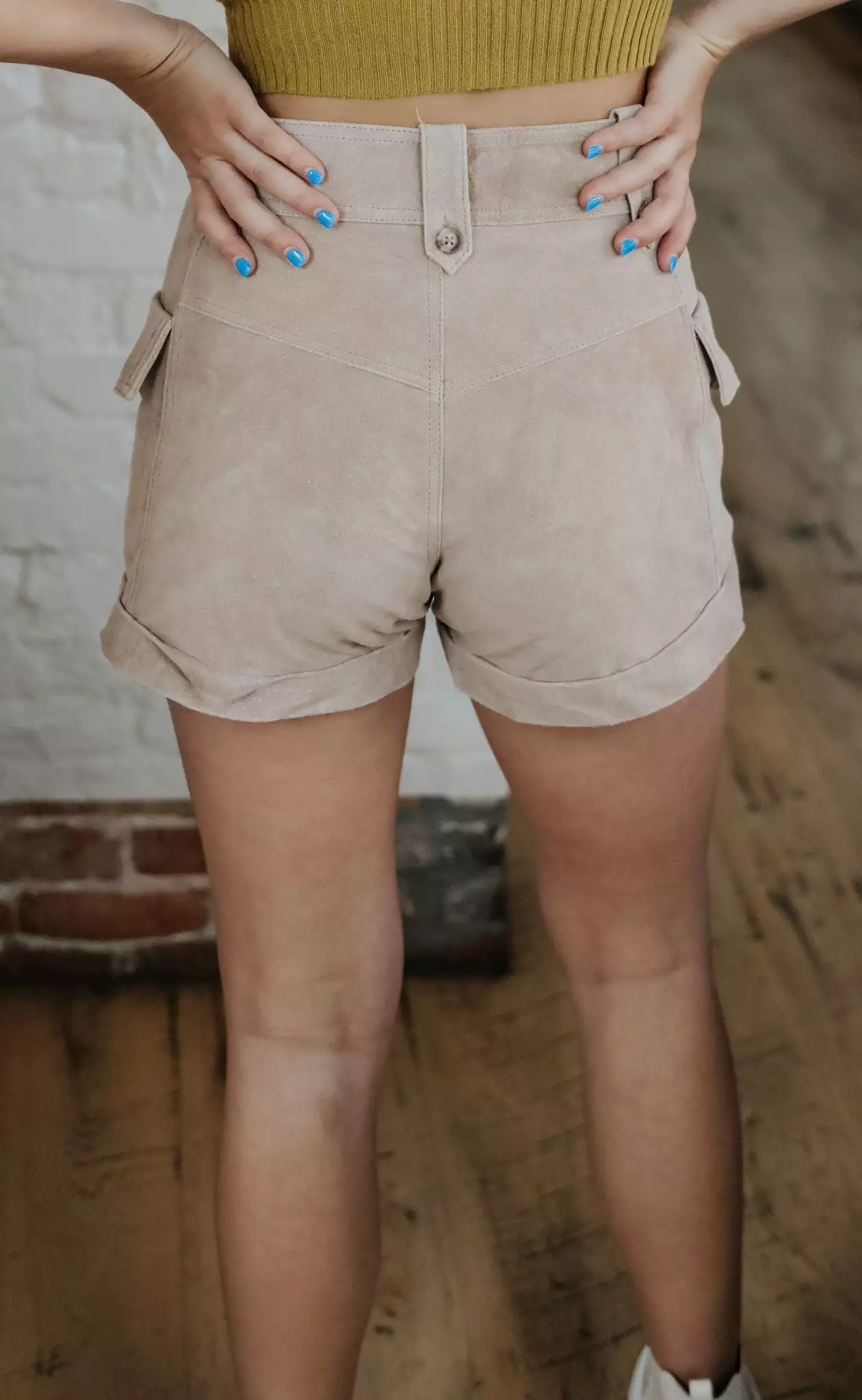 blank nyc: bare it all shorts