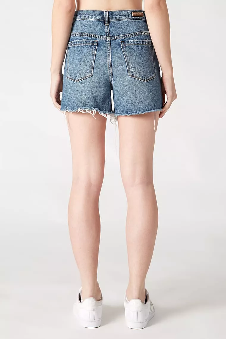 Blank NYC Cyber Hoarder High Rise Jean Shorts