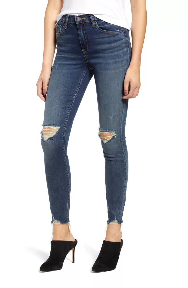 Blank NYC The Bond Distressed Skinny Jeans Gossip Girl