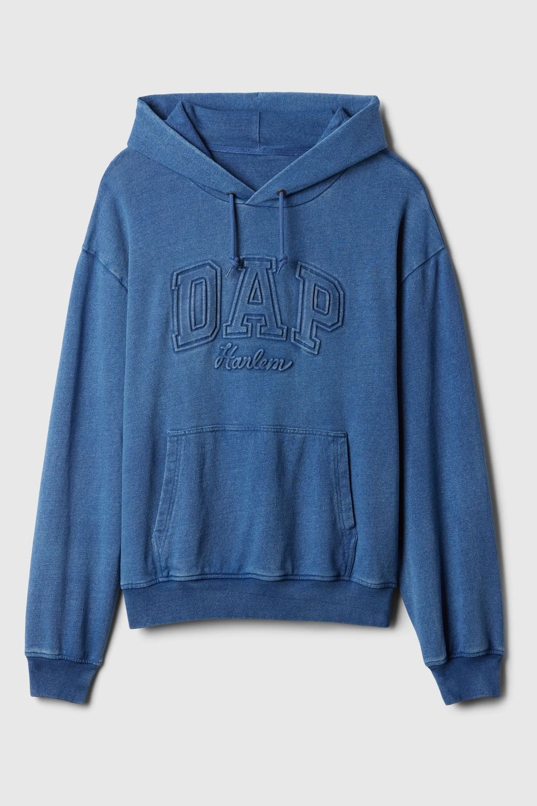 Blue Dapper Dan Denim Logo Hoodie