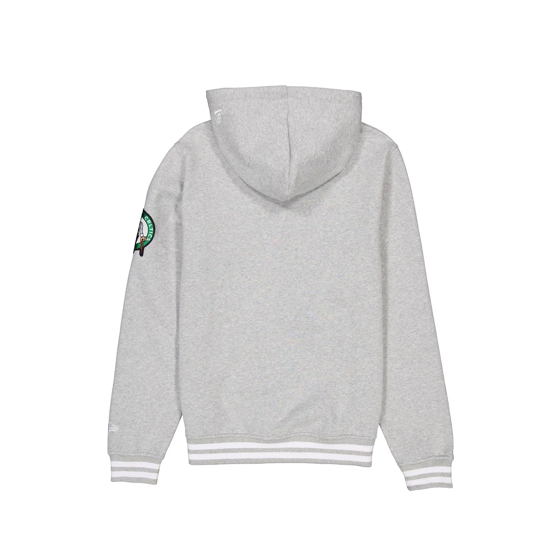 Boston Celtics Gray Logo Select Full-Zip Hoodie