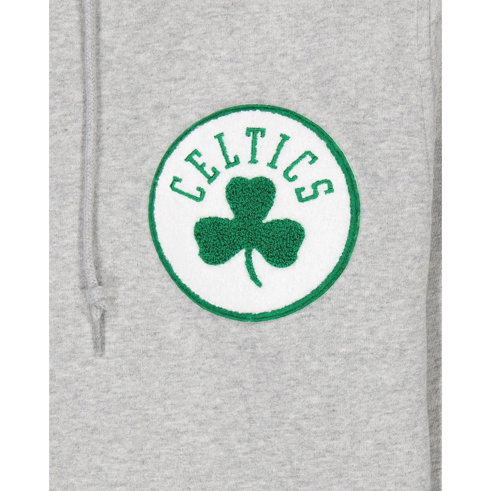 Boston Celtics Gray Logo Select Full-Zip Hoodie