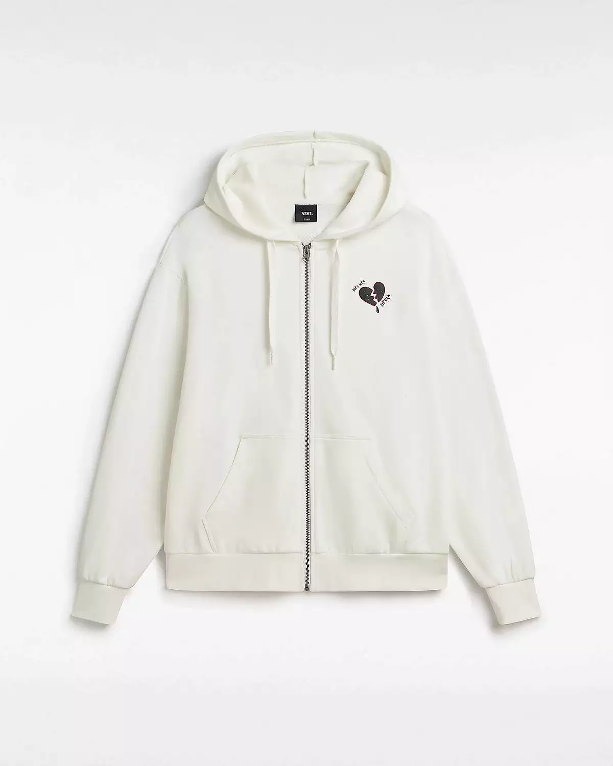 Broken Hearts Blousant Zip Hoodie