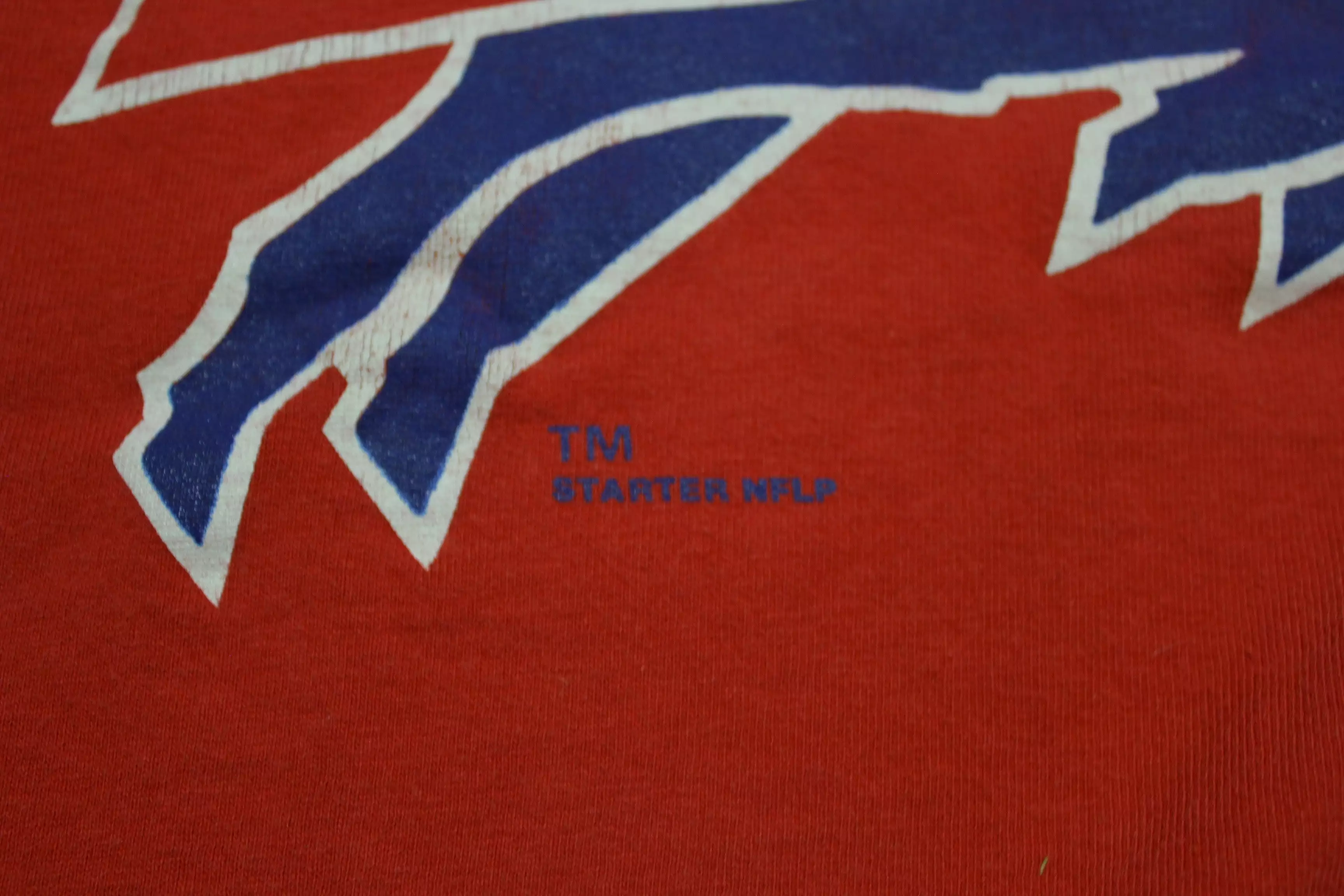 Buffalo Bills Vintage 90's Made In USA Single Stitch NFL Sleeve Hit T-Shirt