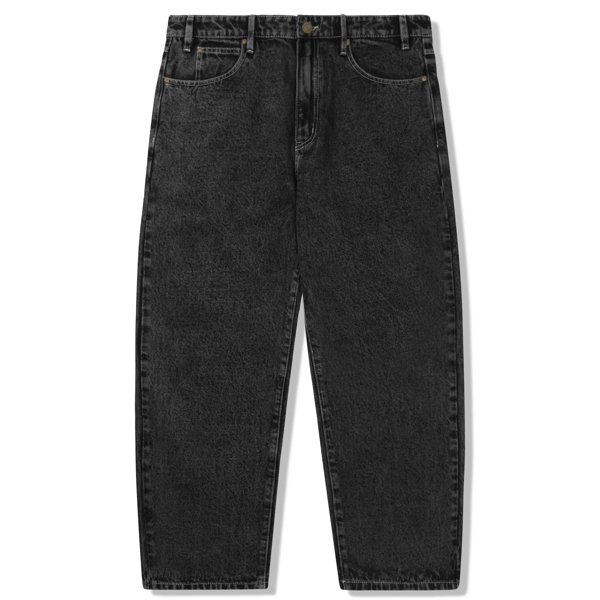 Butter Goods Applique Denim Jeans Acid Black