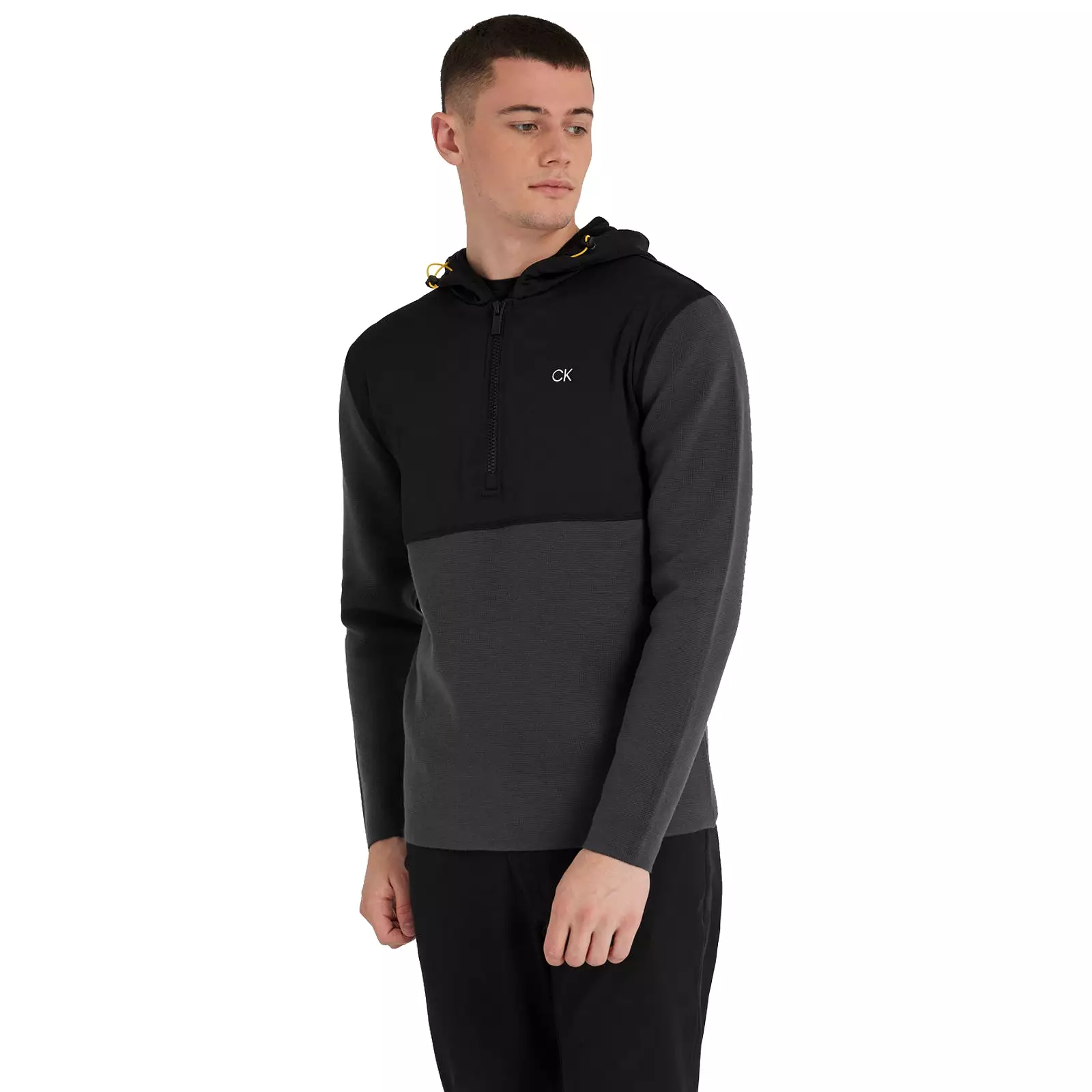 Calvin Klein Mens Yosemite Half Zip Hoodie