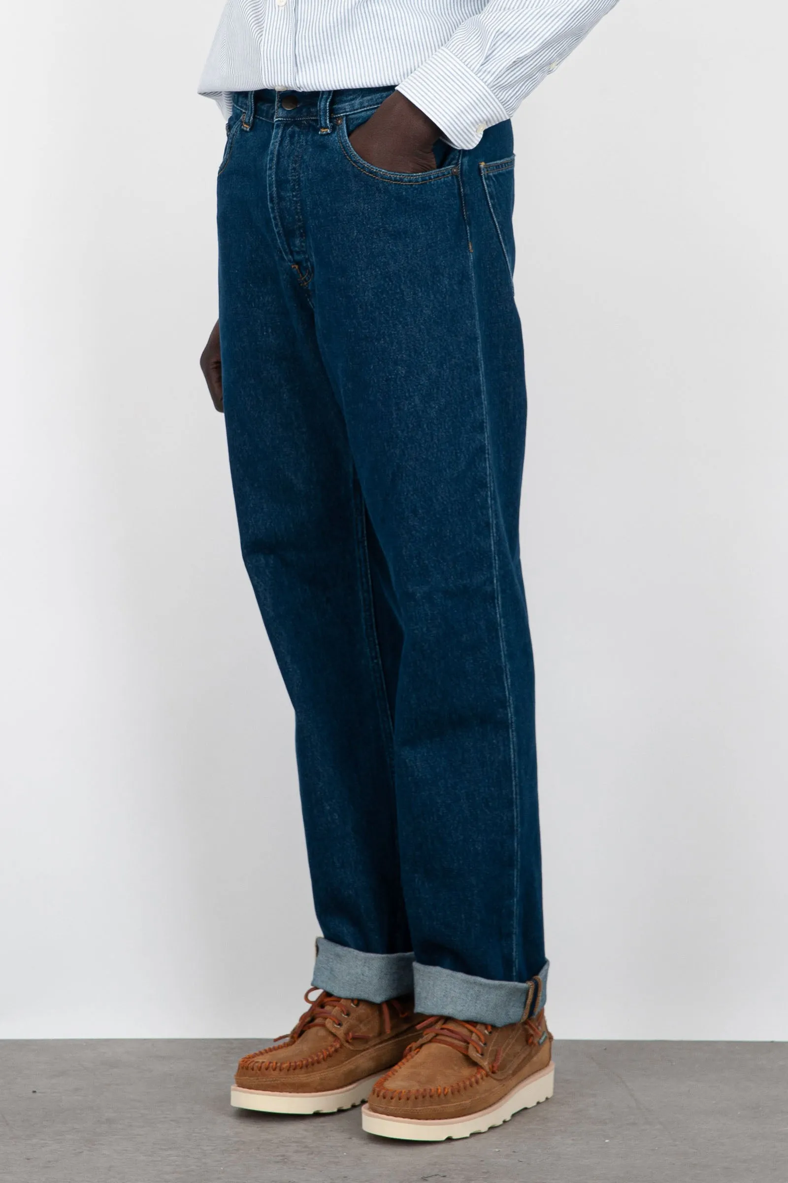 Carhartt WIP Jeans Nolan Denim Blu Medio