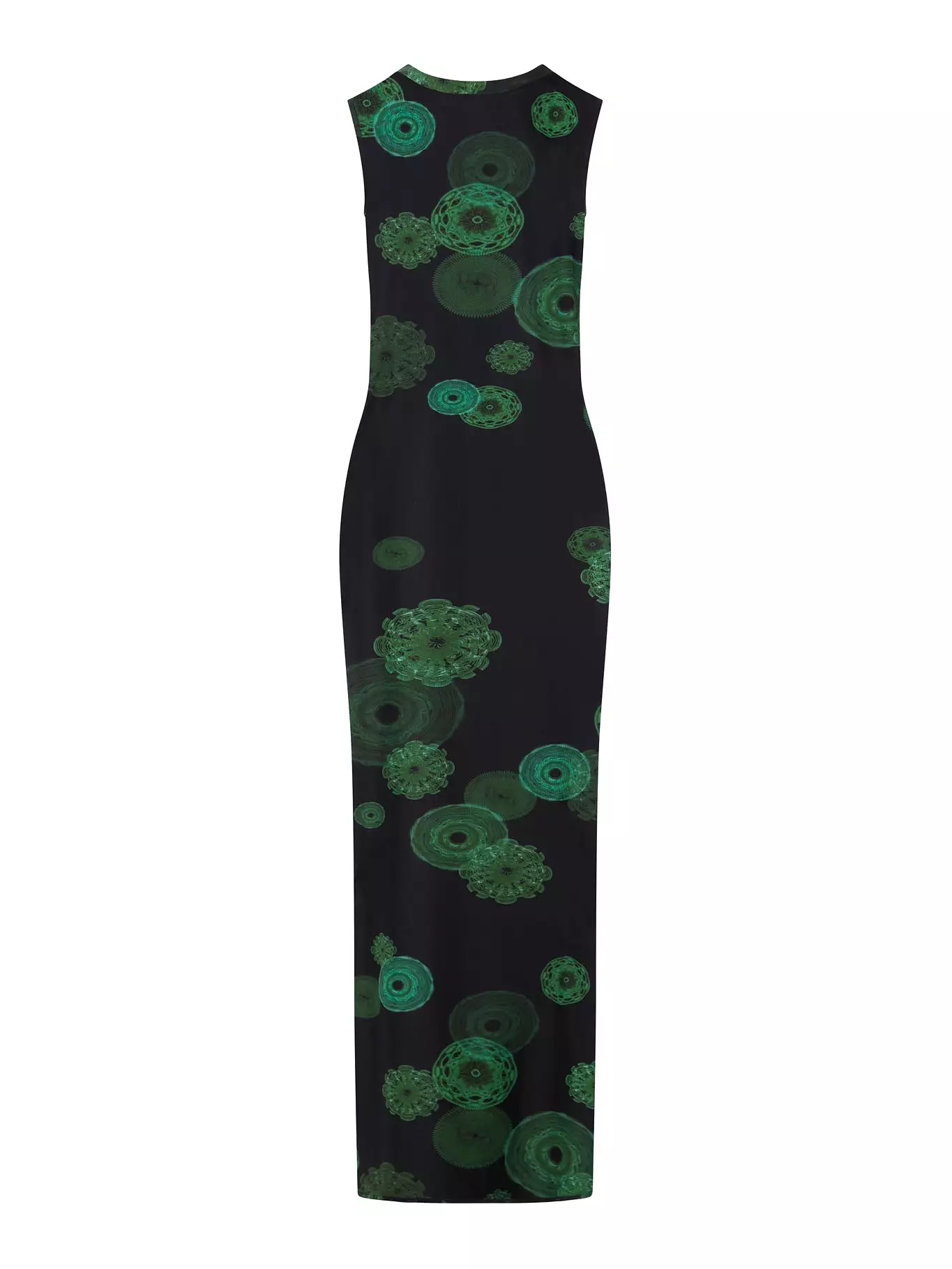 CYMATICS PRINT MESH DRESS