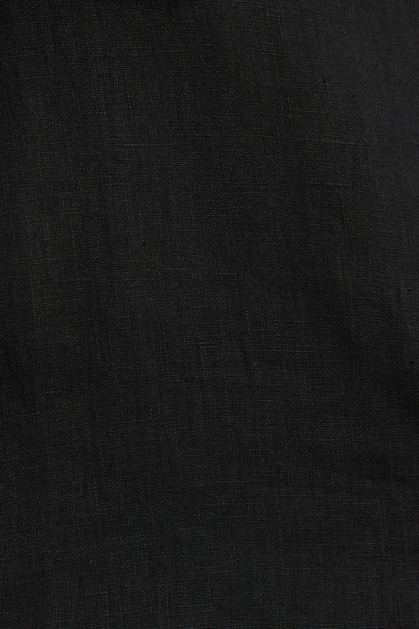 Deborah Blazer In Black Pure Linen