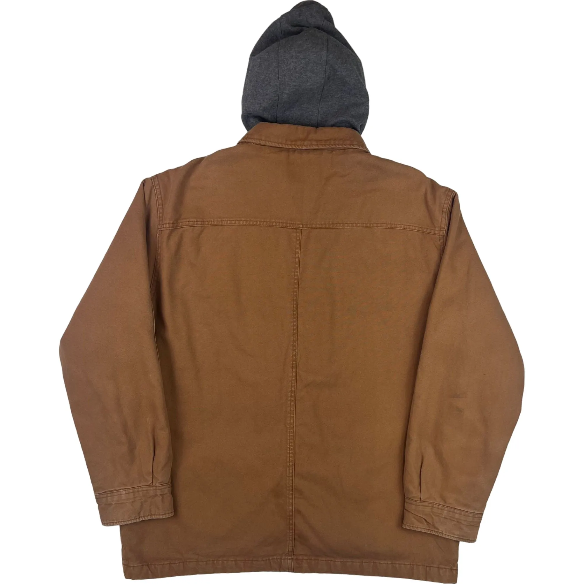 Dickies Hooded Workwear Jacket Brown