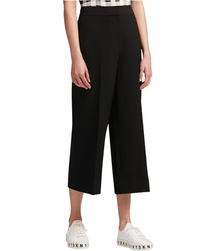 Dkny Womens Wide Leg Casual Cropped Pants, TW3