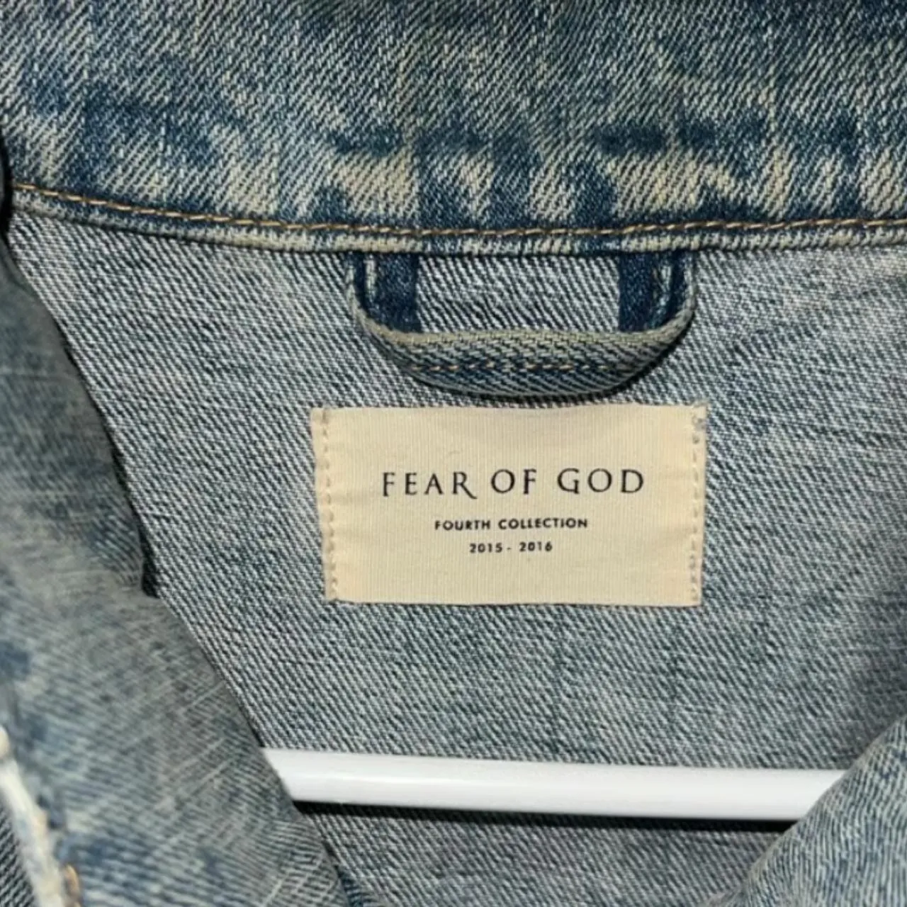 Fear of God Men's Blue Jacket