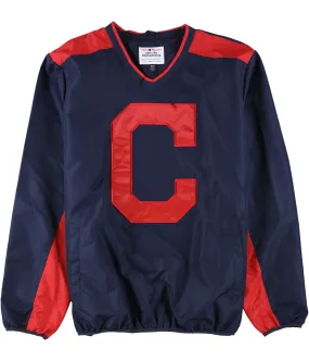 G-Iii Sports Mens Cleveland Indians Windbreaker Jacket, TW3