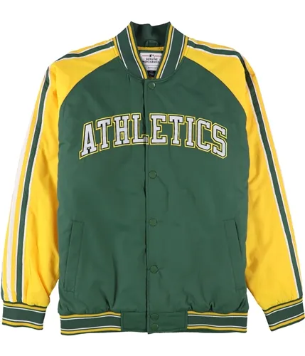 G-Iii Sports Mens Oakland A's Jacket, TW1