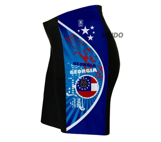 Georgia Cycling Bib Shorts and Shorts