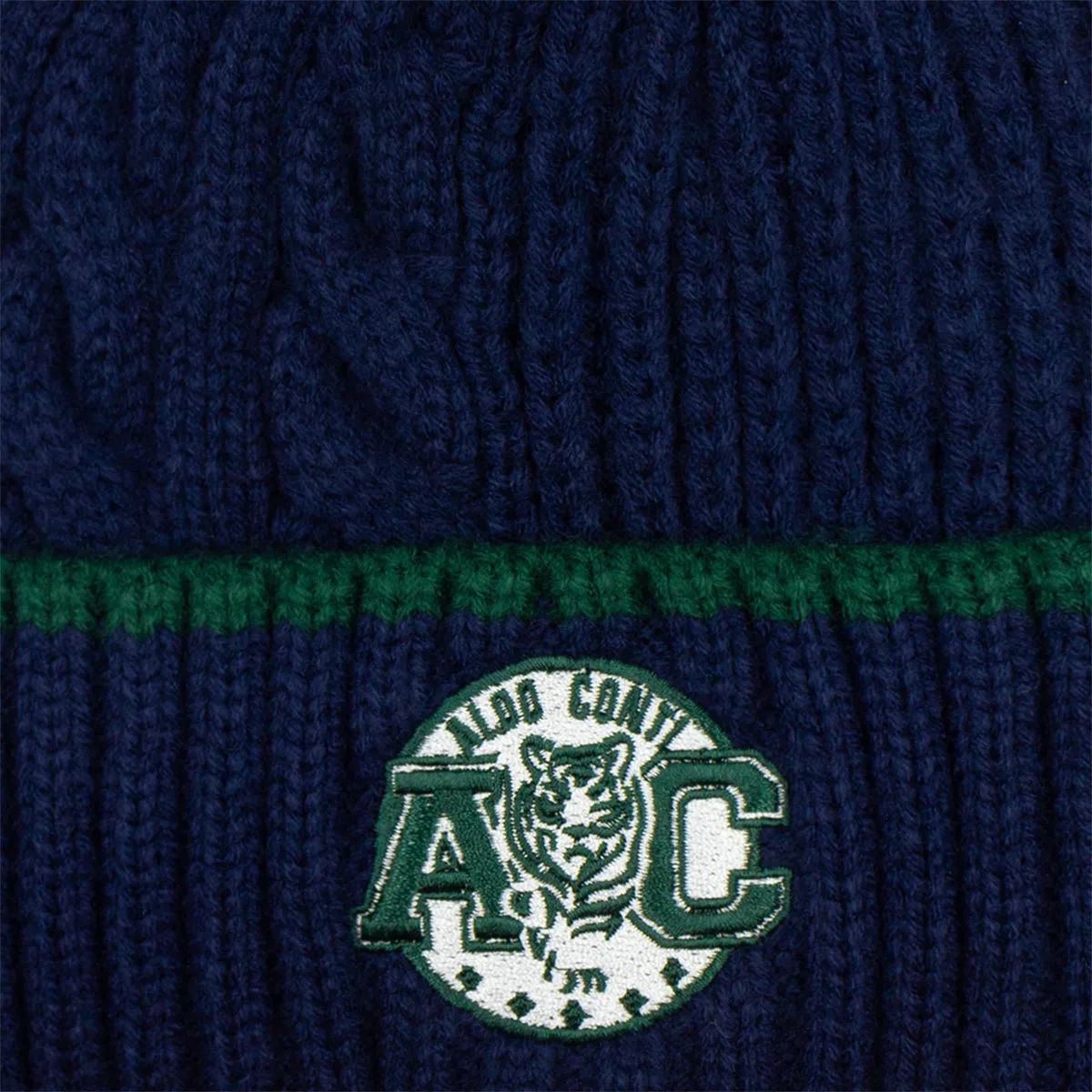 Gorro Pompom Beanie Azul Aldo Conti