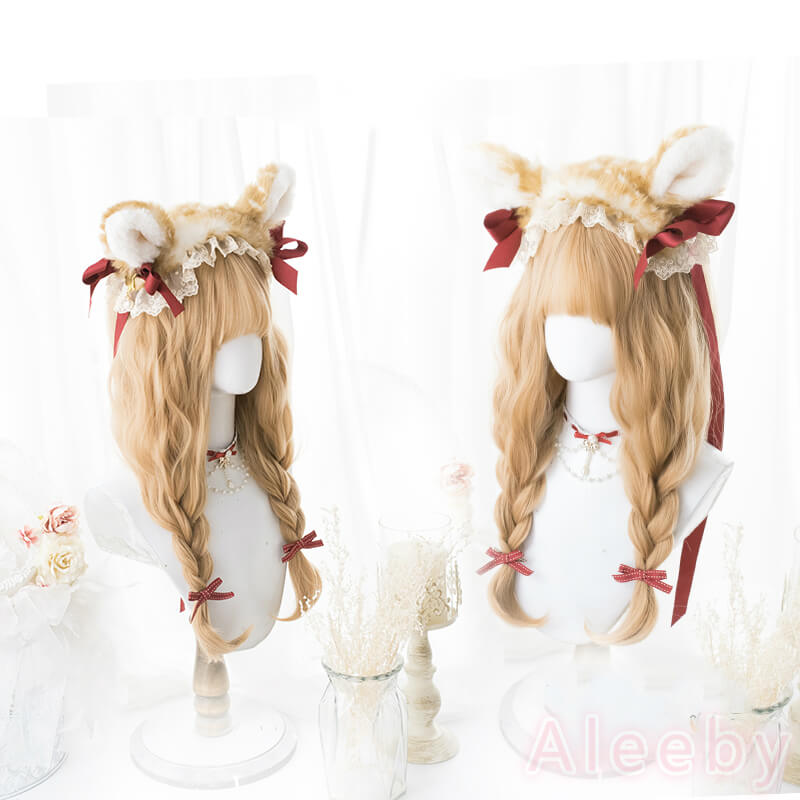 HARAJUKU LOLITA LONG CURLY OMELET WIG BY00717