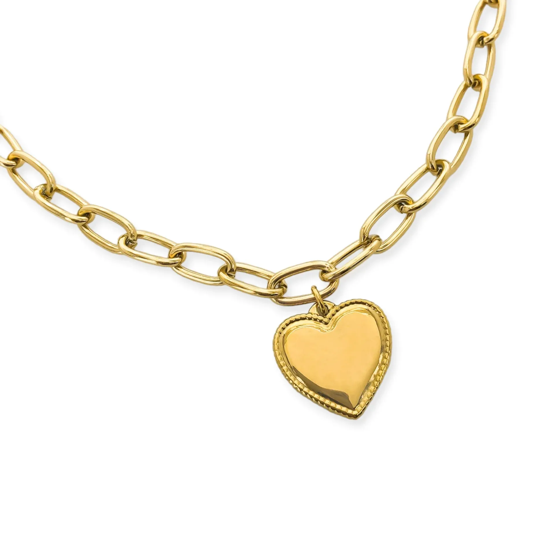 Heart Link Necklace