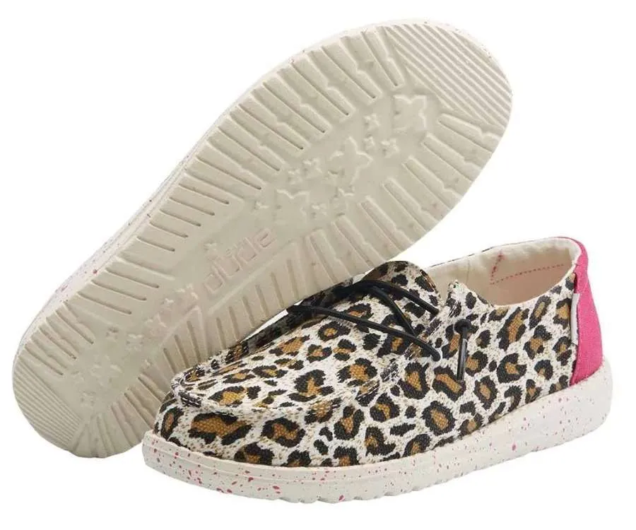 Hey Dude Girl’s Youth Shoe Wendy Cheetah