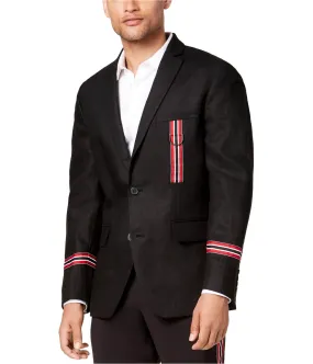 I-N-C Mens Track Star Two Button Blazer Jacket