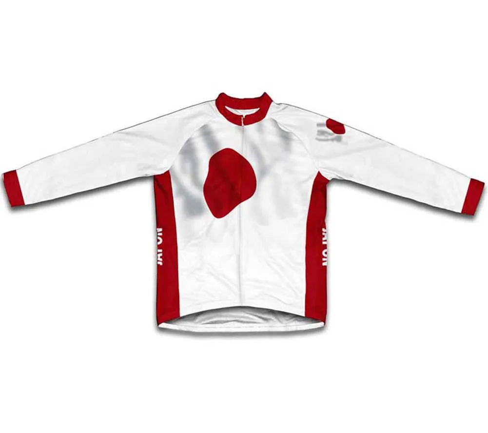 Japan Flag Cycling Jersey for Men and Women