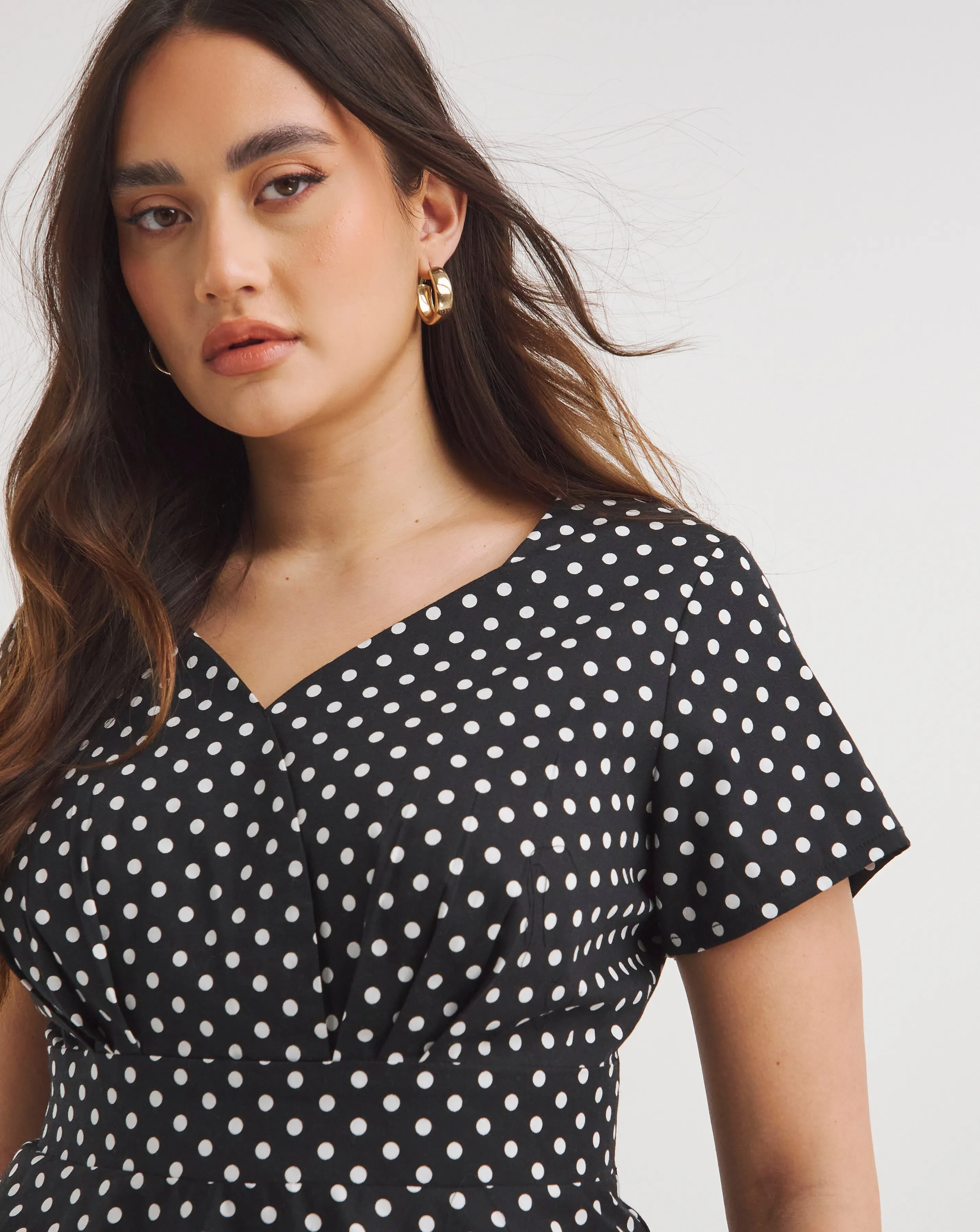 Joe Browns The Peggy Polka Dot Midi Dress | Simply Be