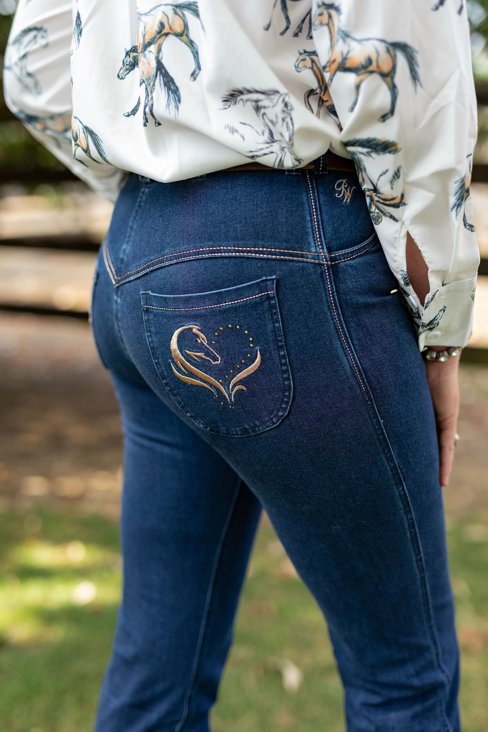 Kendall Denim Horse Riding Jeans - Ladies