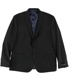 Kenneth Cole Mens Solid Two Button Blazer Jacket, TW2