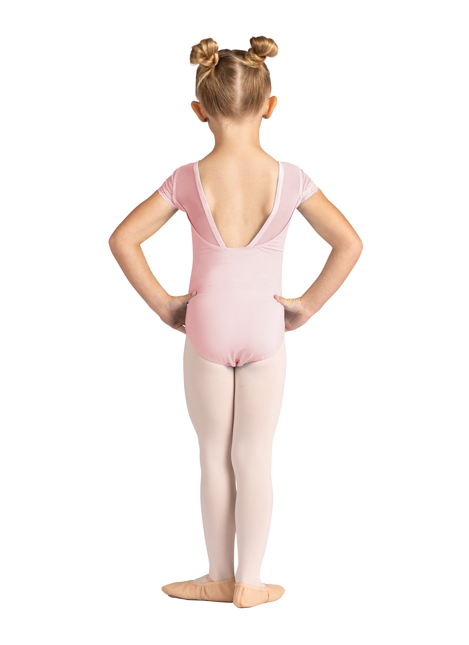 Kids Scarlett Cap Sleeve Leotard