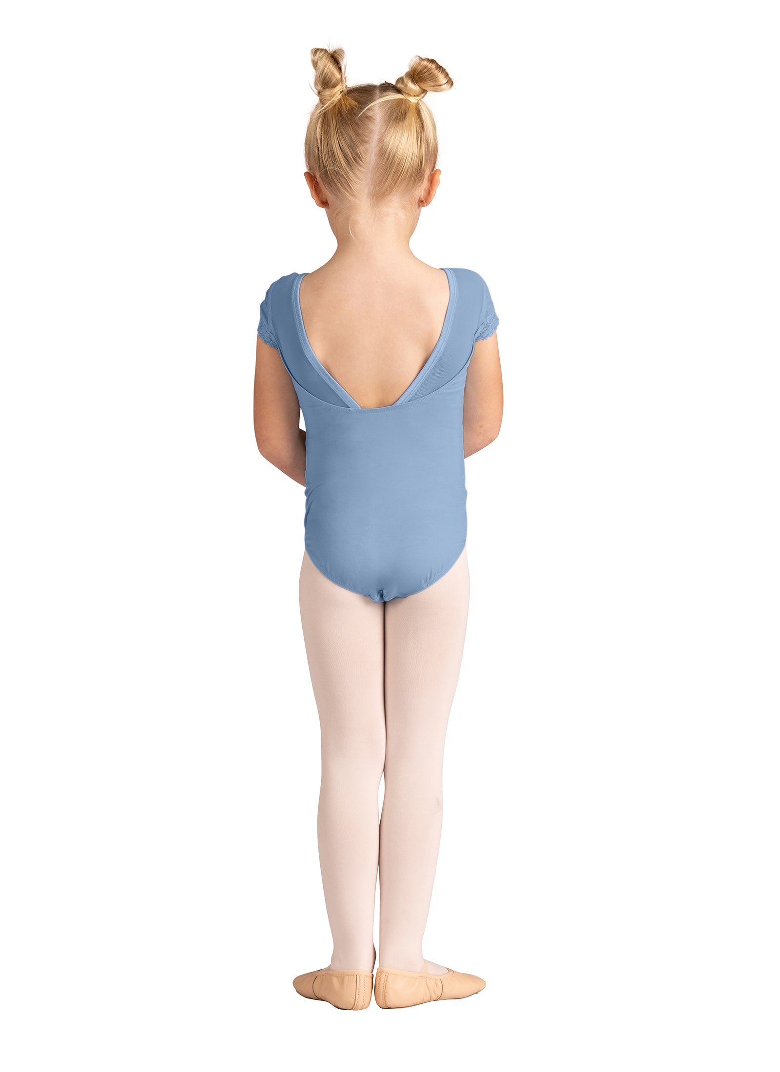 Kids Scarlett Cap Sleeve Leotard