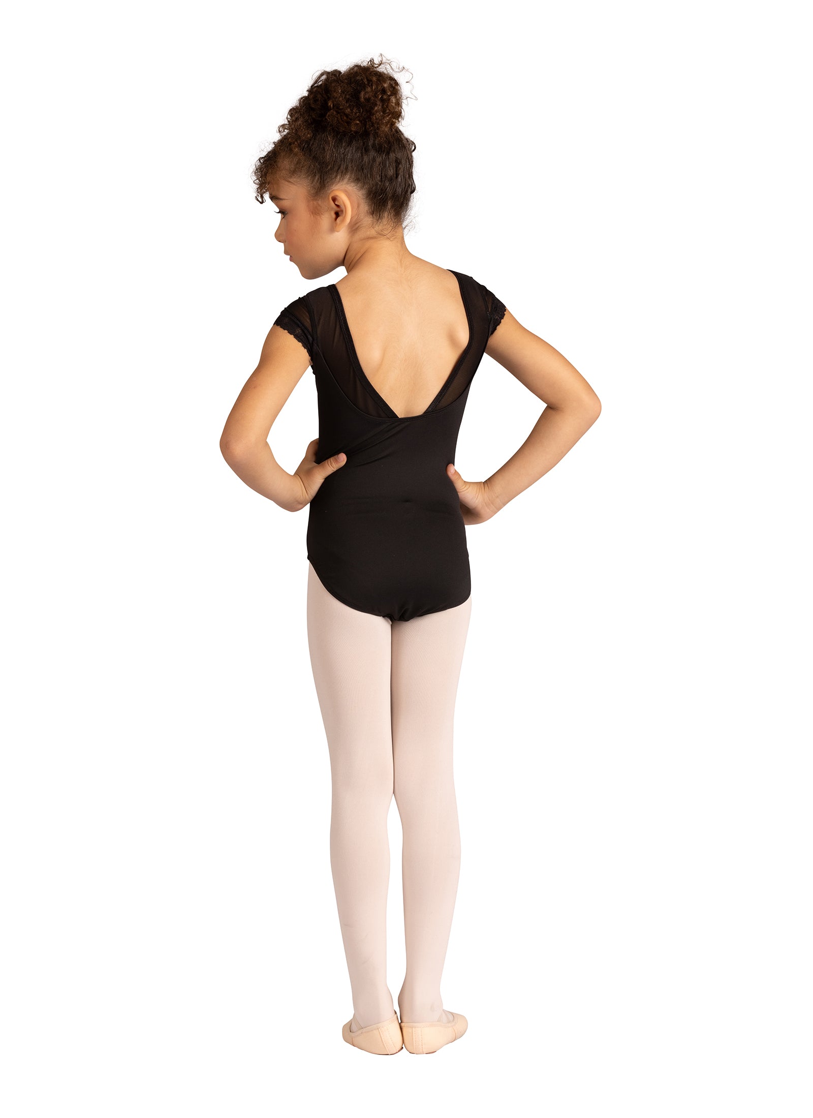 Kids Scarlett Cap Sleeve Leotard