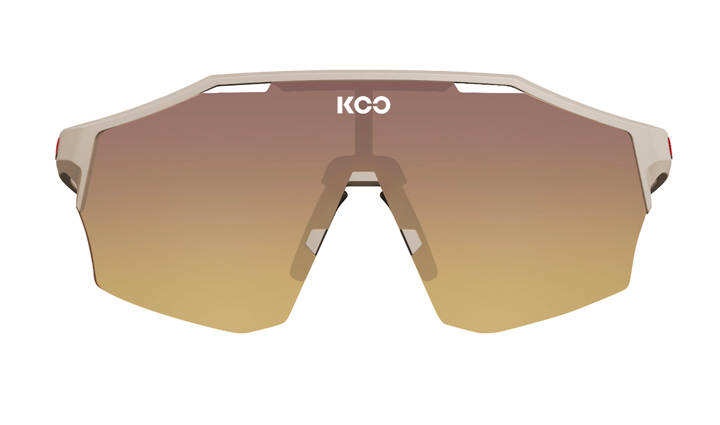 KOO Alibi Cycling Sunglasses-Strade Bianche Limited Edition Light Dust / Sunrise