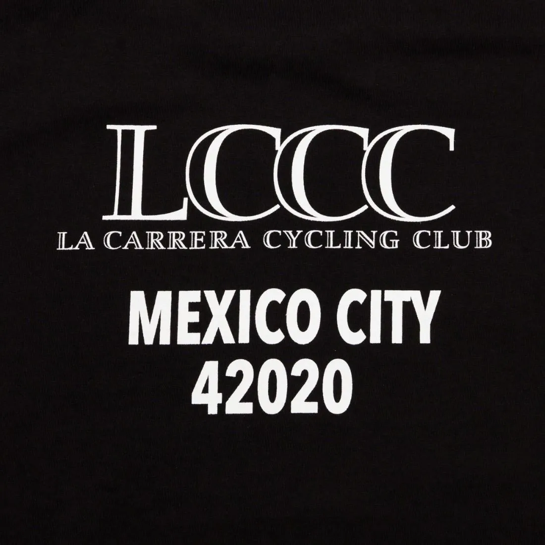 La Carrera Cycling Club Men Friends and Family Tee (black)