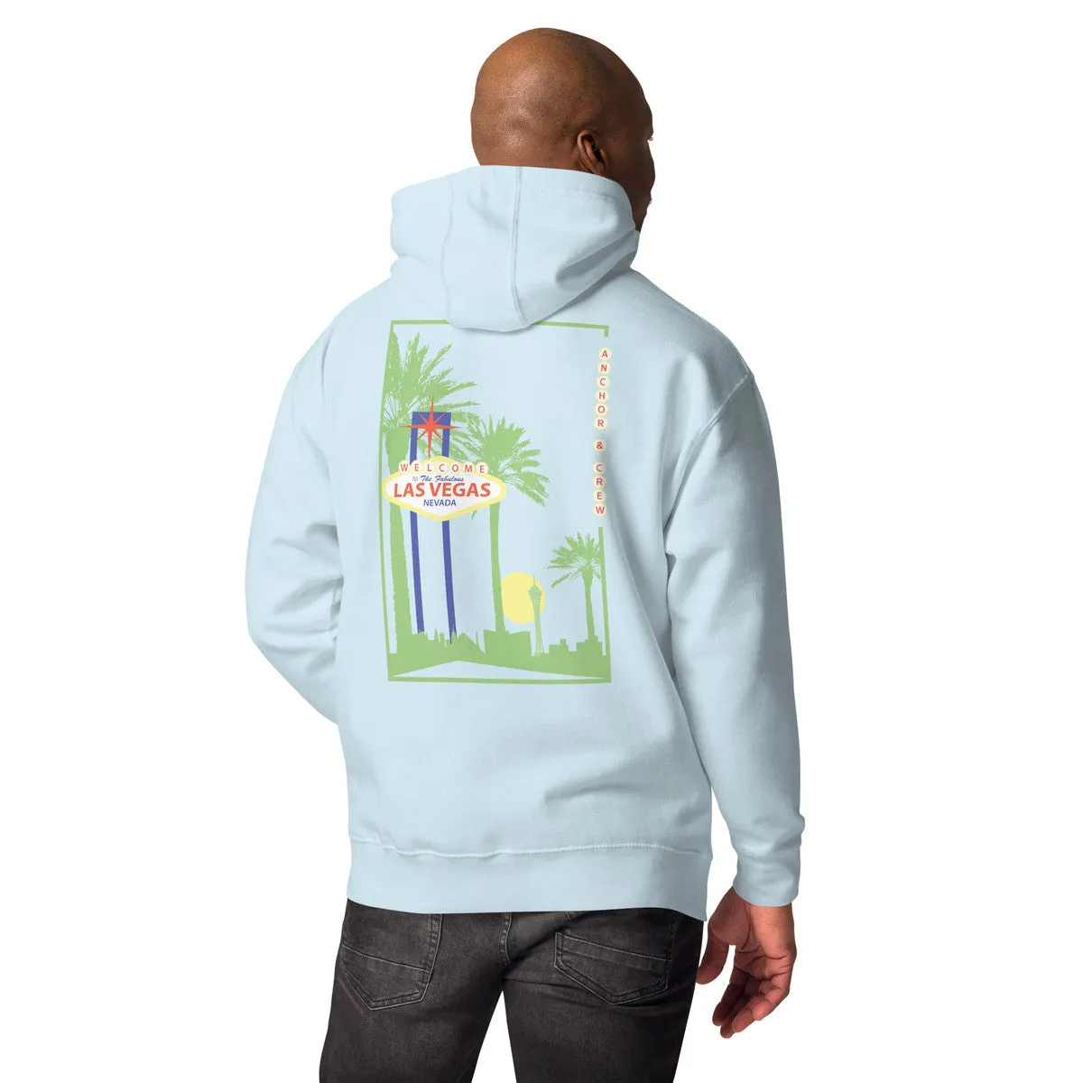 Las Vegas Landmark Cotton Blend Hoodie