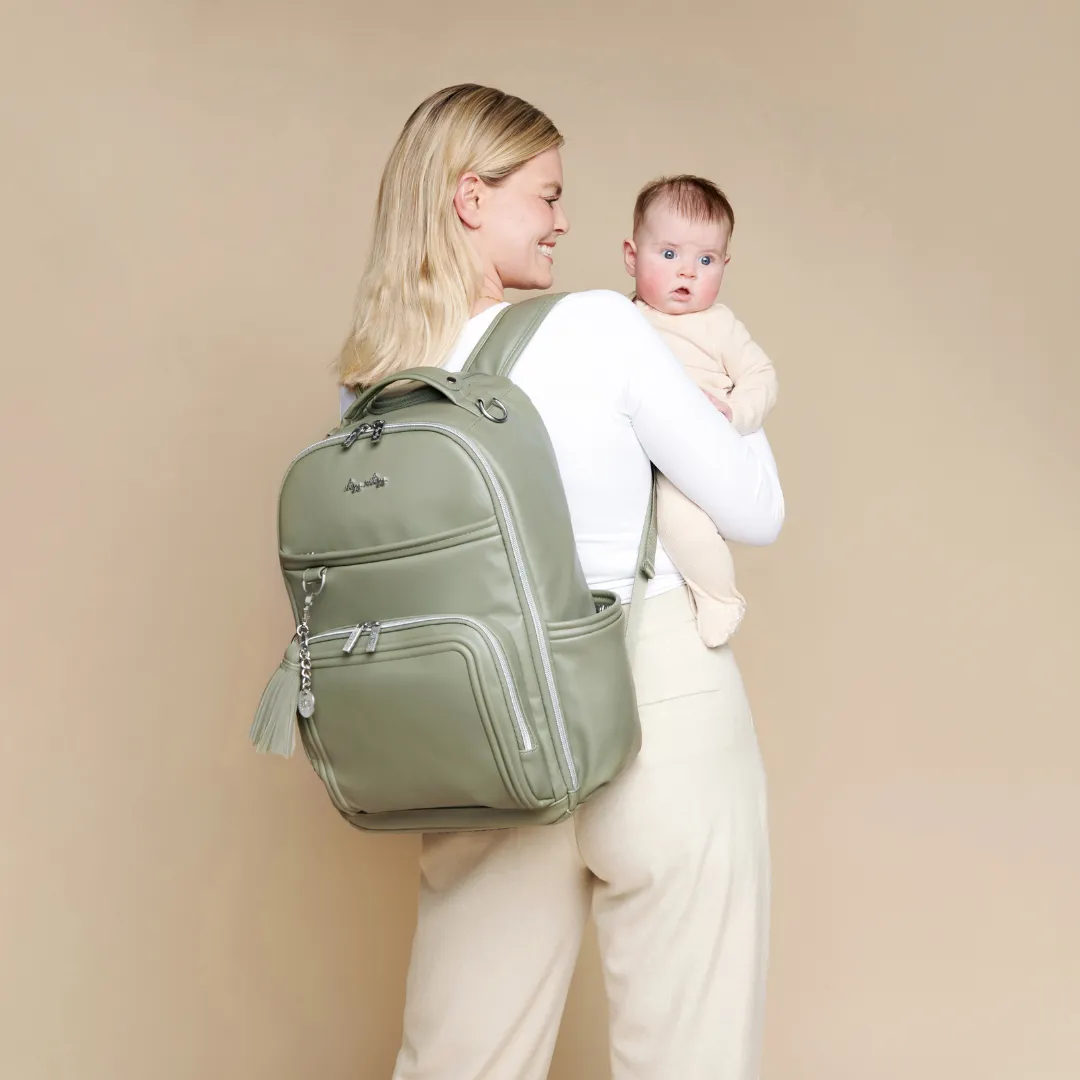 Limited Edition Boss Plus Large Diaper Bag Backpack Matcha