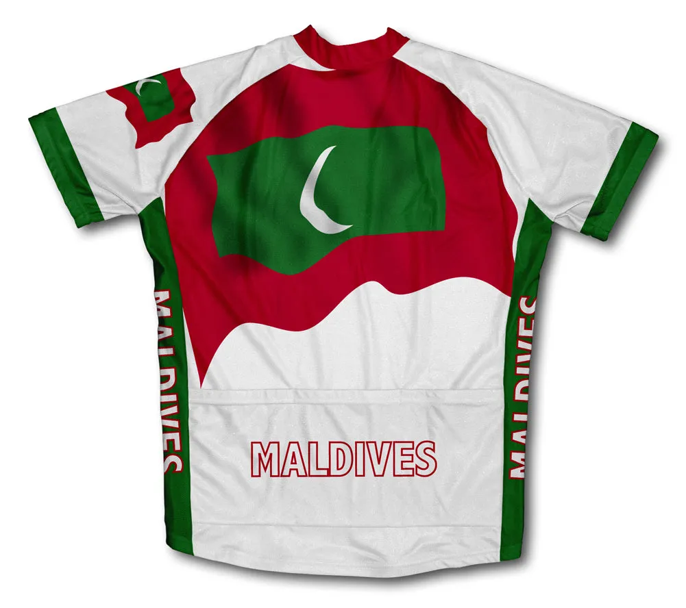 Maldives Flag Cycling Jersey for Men and Women