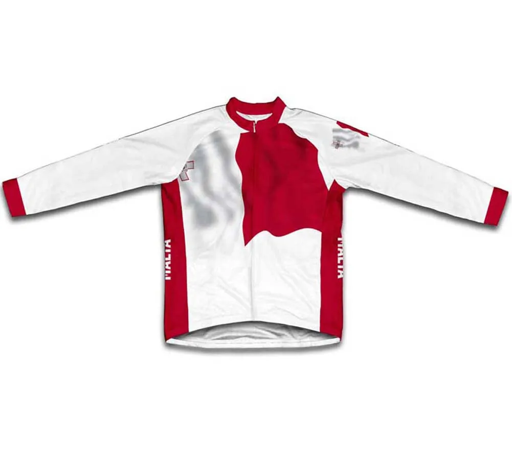 Malta Flag Cycling Jersey for Men and Women